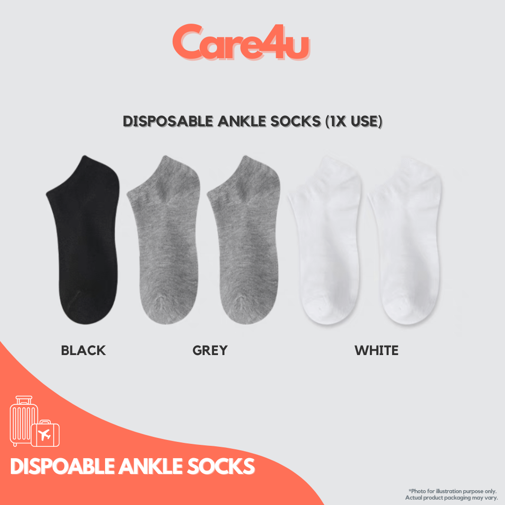 Disposable Socks Ankle/Mid Length(Free Size)