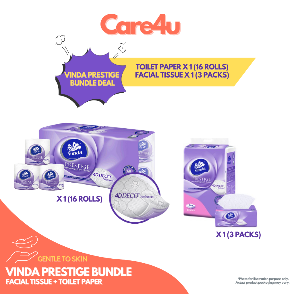 VINDA Prestige Bundle Toilet Paper/Tissue